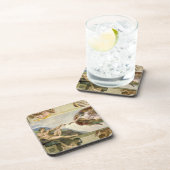 Michelangelos Menschenerschaffung (Schöpfung Adams Getränkeuntersetzer (Rechte Seite)