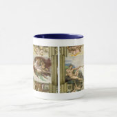 Michelangelos Menschenerschaffung (Schöpfung Adams Tasse (Zentrum)