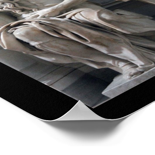 Michelangelos Moses Poster (Ecke)