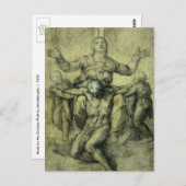 Michelangelos Pieta für Vittoria Colonna Postkarte (Vorne/Hinten)
