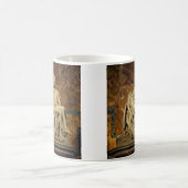 Michelangelo's Pieta im Petersdom Kaffeetasse (Mittel)