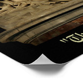 Michelangelos Pieta Poster (Ecke)