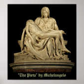 Michelangelos Pieta Poster (Vorne)