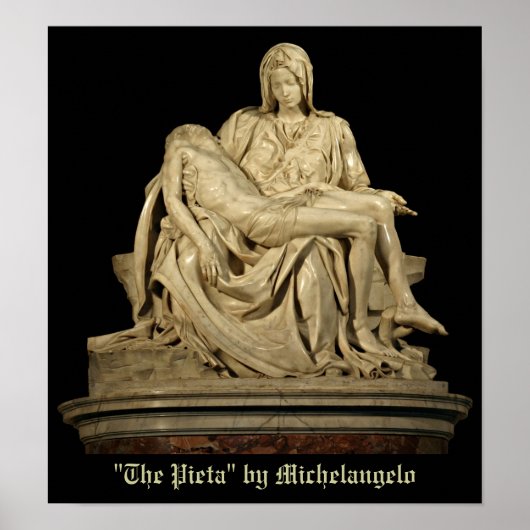 Michelangelos Pieta Poster (Vorne)