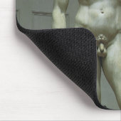 Michelangelos Statue von David Mousepad (Ecke)