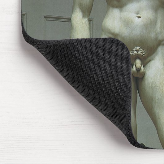 Michelangelos Statue von David Mousepad (Ecke)