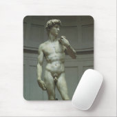 Michelangelos Statue von David Mousepad (Mit Mouse)