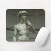Michelangelos Statue von David Mousepad (Mit Mouse)