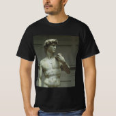 Michelangelos Statue von David T-Shirt (Vorderseite)
