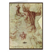 Michelangelos Studie eines libyschen Sibyl (Vorne)