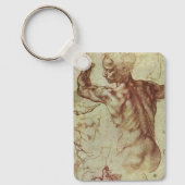 Michelangelos Studie eines libyschen Sibyl Schlüsselanhänger (Vorderseite)