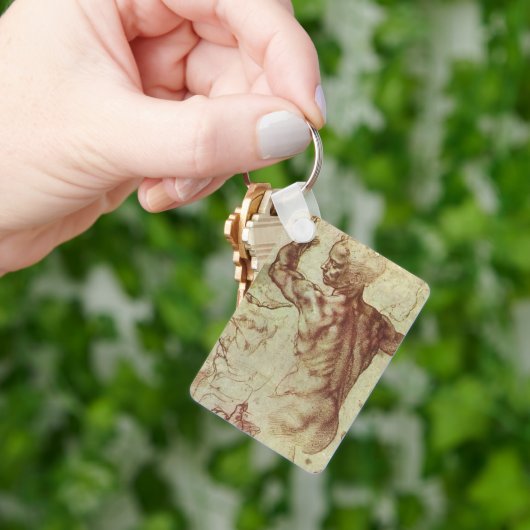 Michelangelos Studie eines libyschen Sibyl Schlüsselanhänger (Hand)