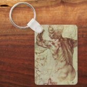 Michelangelos Studie eines libyschen Sibyl Schlüsselanhänger (Vorderseite)