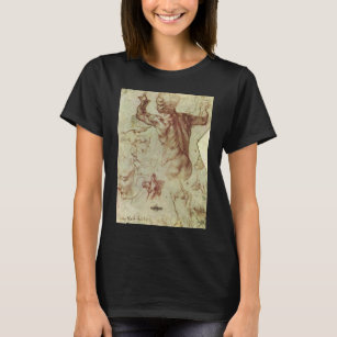 Michelangelos Studie eines libyschen Sibyl T-Shirt