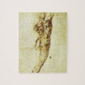 Michelangelos Studie für die Schlacht von Cascina Puzzle (Vertikal)