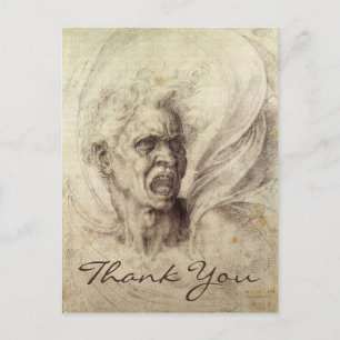 Michelangelos verdammte Seele Postkarte