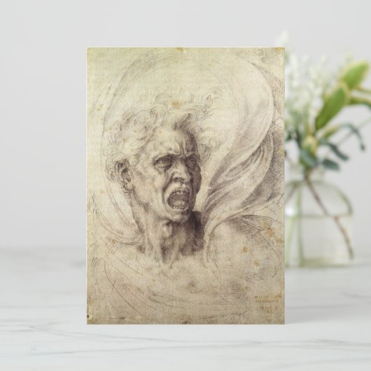 Michelangelos verdammtes Soul, Leiter eines Mannes (Stehend Vorderseite)