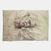 Michelangelos verdammtes Soul, Leiter eines Mannes Geschirrtuch (Horizontal)