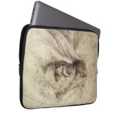 Michelangelos verdammtes Soul, Leiter eines Mannes Laptopschutzhülle (Vorne Rechts)