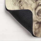 Michelangelos verdammtes Soul, Leiter eines Mannes Mousepad (Ecke)