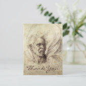 Michelangelos verdammtes Soul Postkarte (Stehend Vorderseite)