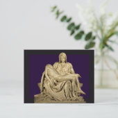 Michelango ... Die Pieta Postkarte (Stehend Vorderseite)