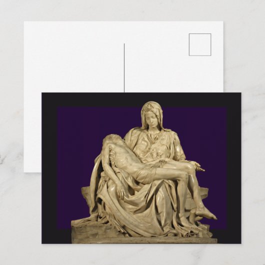 Michelango ... Die Pieta Postkarte (Vorne/Hinten)