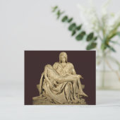 Michelango ... Die Pieta Postkarte (Stehend Vorderseite)