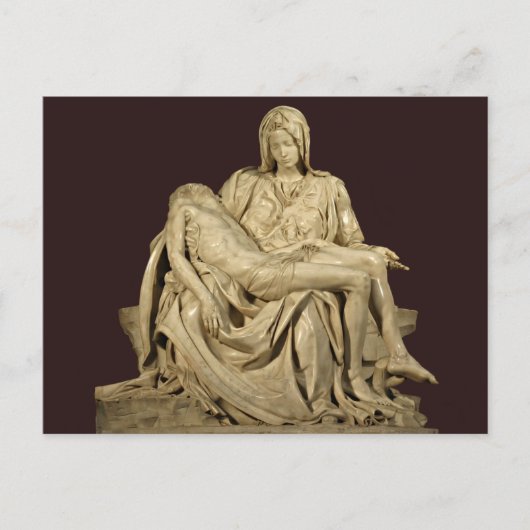 Michelango ... Die Pieta Postkarte (Vorderseite)