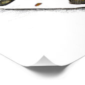 Michele Alboreto Poster (Ecke)