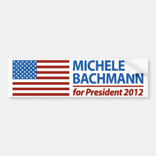 Michele Bachmann für Präsidenten 2012 Autoaufkleber