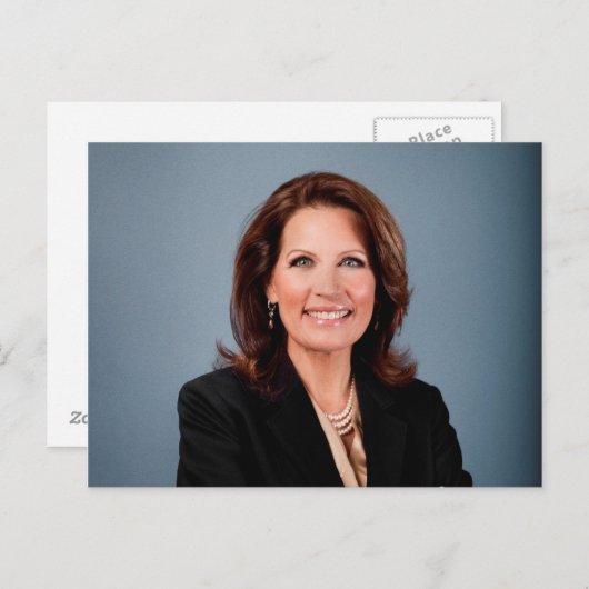 Michele Bachmann Postkarte (Vorne/Hinten)