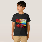 Michele multi Farben T-Shirt (Vorne ganz)