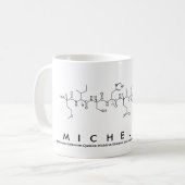 Michelina Peptidname Tasse (Vorderseite Links)