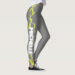 Michelle Add Your Name Abstrakt Art Leggings