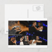 Michelle & Barack Obama Liebe Postkarte (Vorne/Hinten)