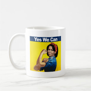 Michelle der Nieteneinschläger - ja wir can.png Kaffeetasse