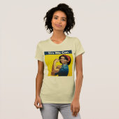 Michelle der Nieteneinschläger - ja wir can.png T-Shirt (Vorne ganz)
