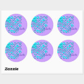Michelle Designer Name Sticker (Blatt)
