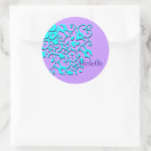 Michelle Designer Name Sticker (Tasche)