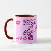Michelle Designer Name Tasse (Links)