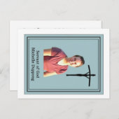 Michelle Duppong Ankündigungspostkarte (Vorne/Hinten)