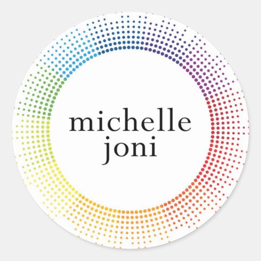 Michelle Joni Stickers (Vorderseite)