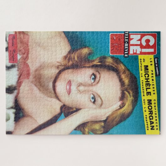 Michelle Morga*, Titelblatt des Magazins. Puzzle (Horizontal)