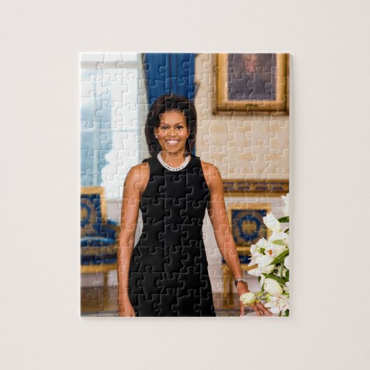 Michelle Obama 110 Stück Puzzle (Vertikal)