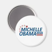 Michelle Obama 2016 Magnet (Vorderseite/Rückseite)