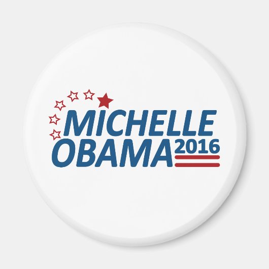 Michelle Obama 2016 Magnet (Vorne)