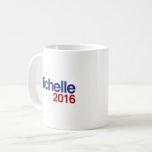 MICHELLE OBAMA 2016.png Kaffeetasse (Vorderseite Links)