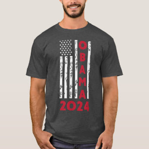 Michelle Obama 2024 Obama 24 Präsident Liberal De T-Shirt