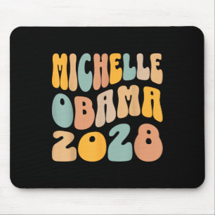 Michelle Obama 2028 für Präsident Resist Wavy Groo Mousepad